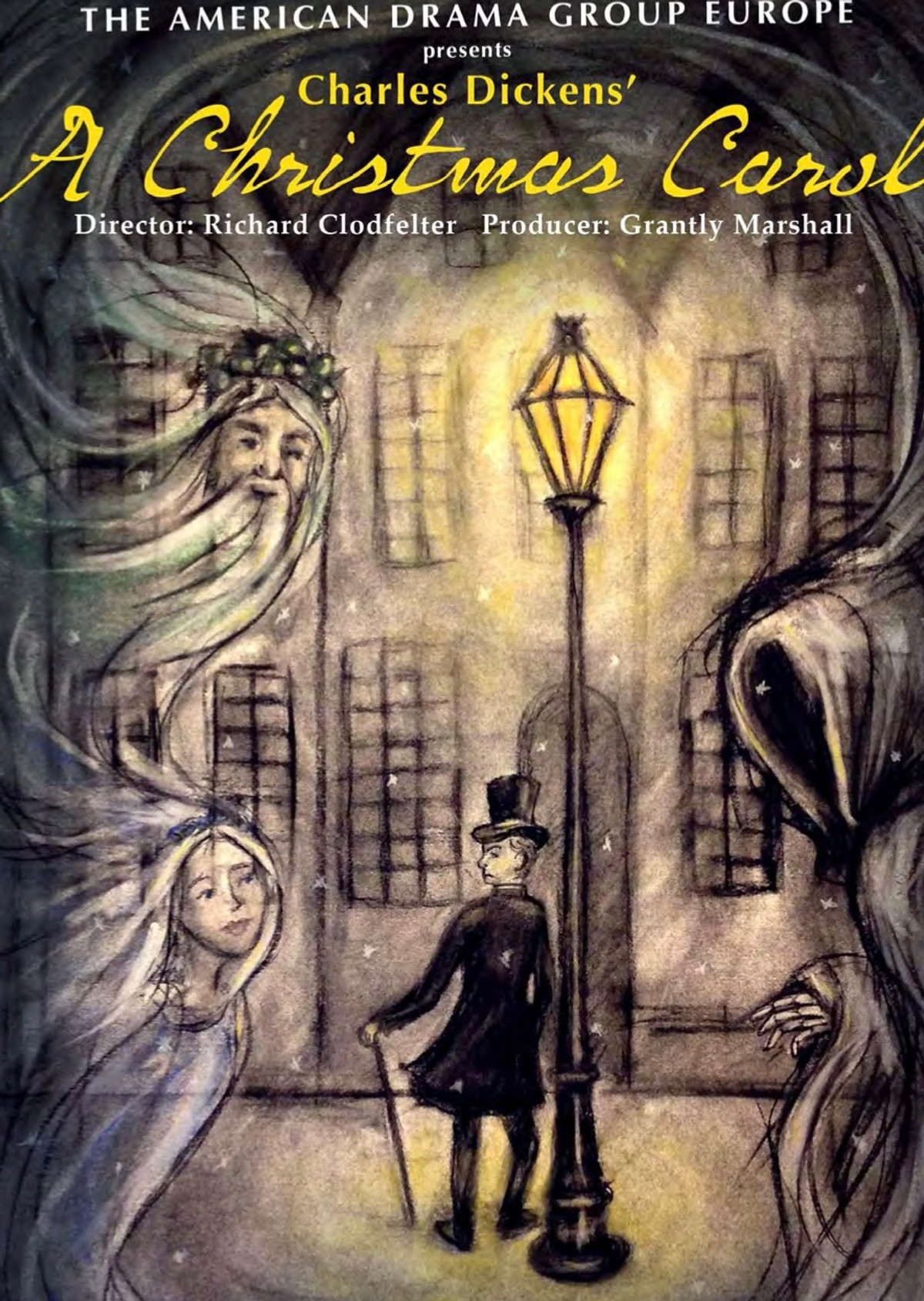 A Christmas Carol production poster